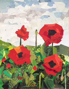 Field of Poppies (9''x12'')